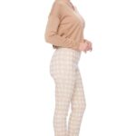 68234UP - Techno Ankle Pant, Ecru. $220.