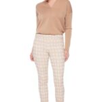 68234UP - Techno Ankle Pant, Ecru. $220.