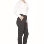 68273UP - Jacquard Slim Ankle Pant, Checker. $225.
