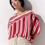 Inverse Stripe Top